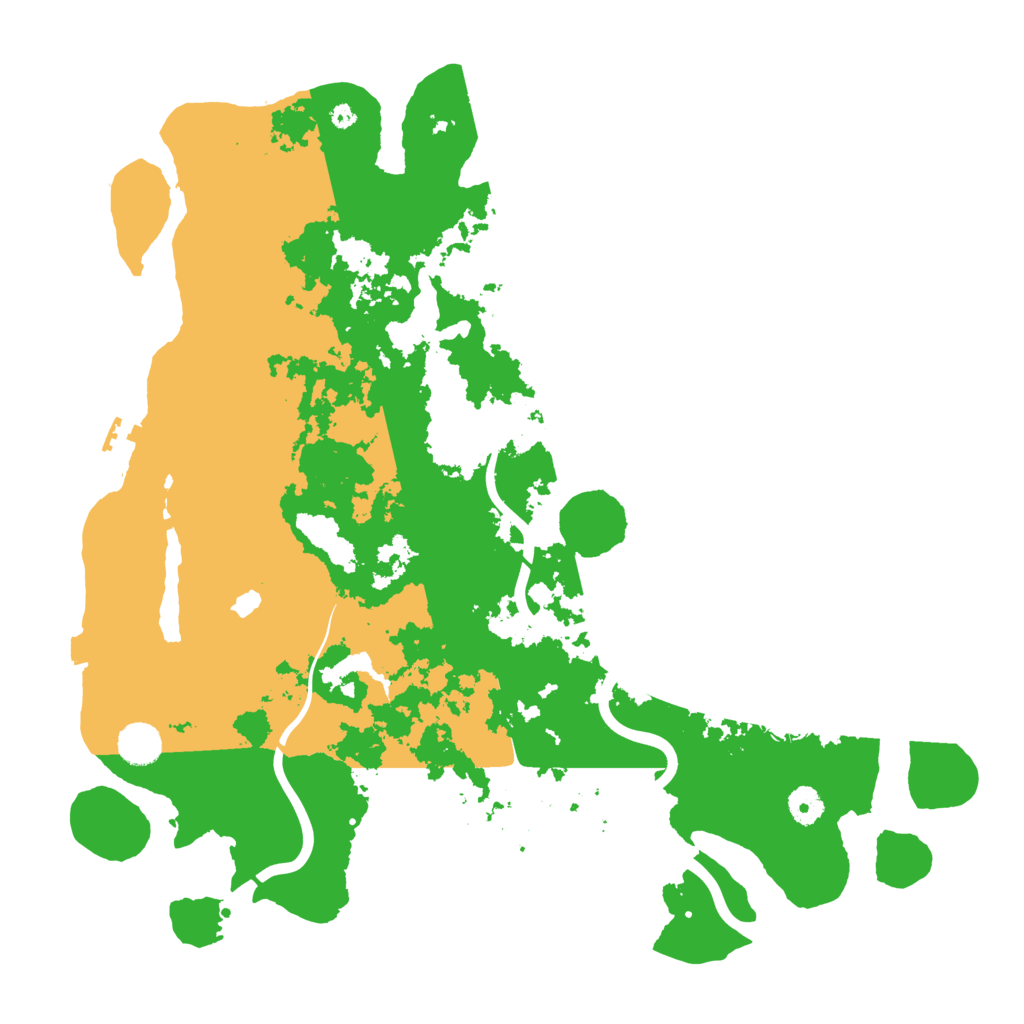 Biome Rust Map: Procedural Map, Size: 4250, Seed: 1855566903