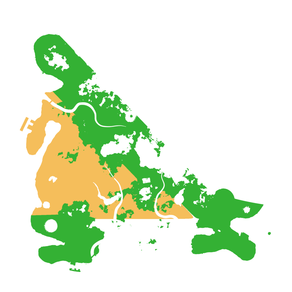 Biome Rust Map: Procedural Map, Size: 4000, Seed: 987256