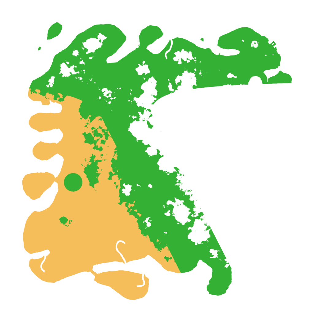 Biome Rust Map: Procedural Map, Size: 4500, Seed: 475629151