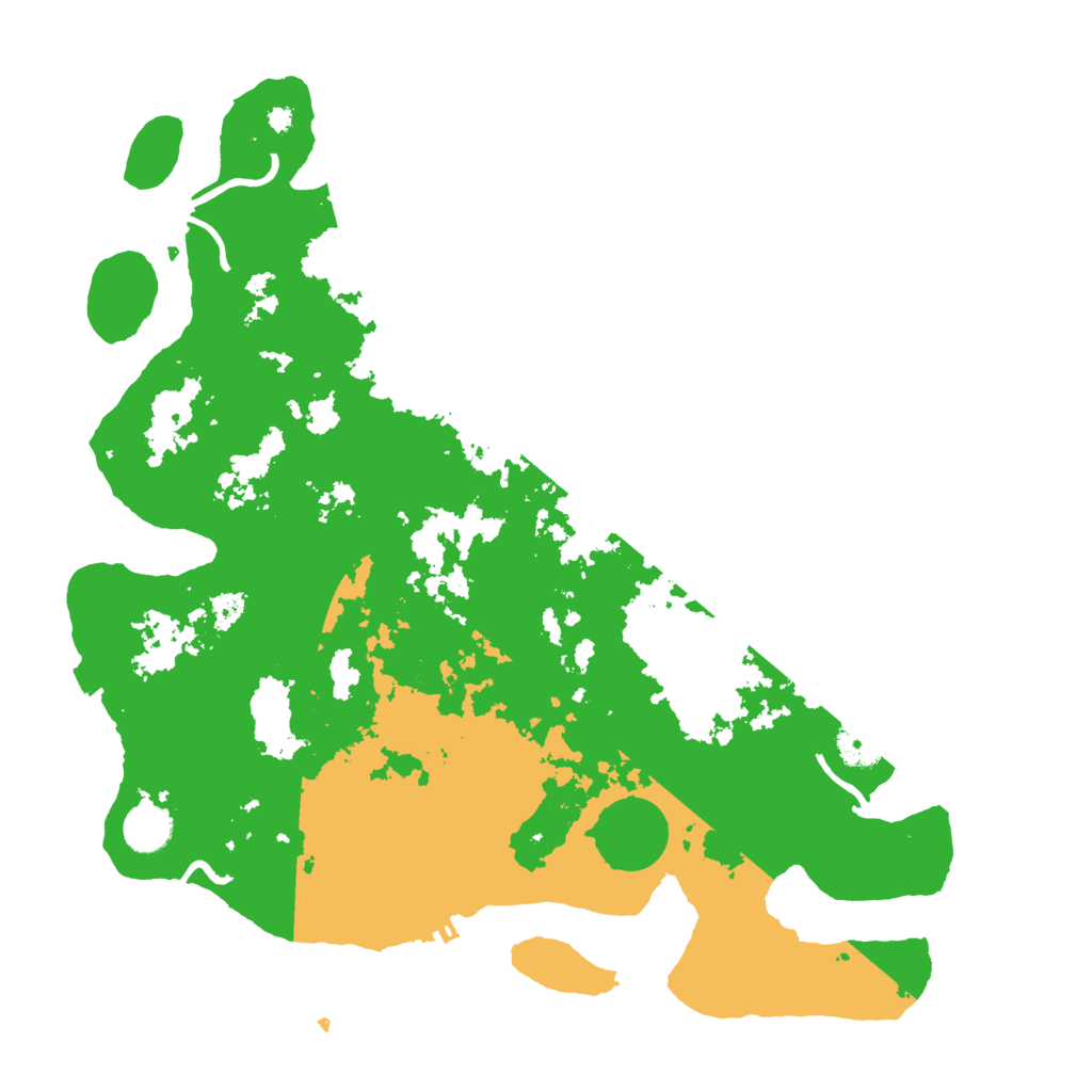 Biome Rust Map: Procedural Map, Size: 4000, Seed: 10109760