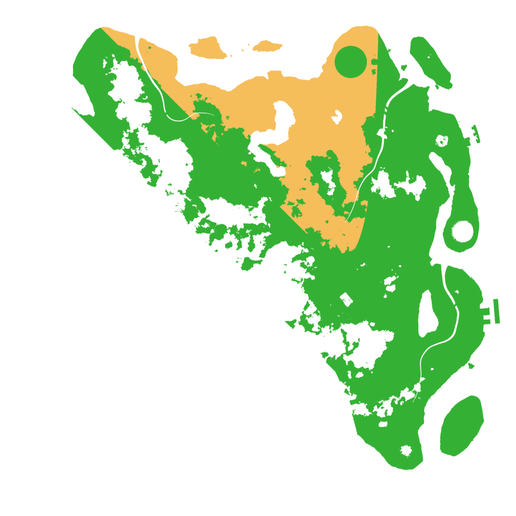 Biome Rust Map: Procedural Map, Size: 4250, Seed: 1947337107