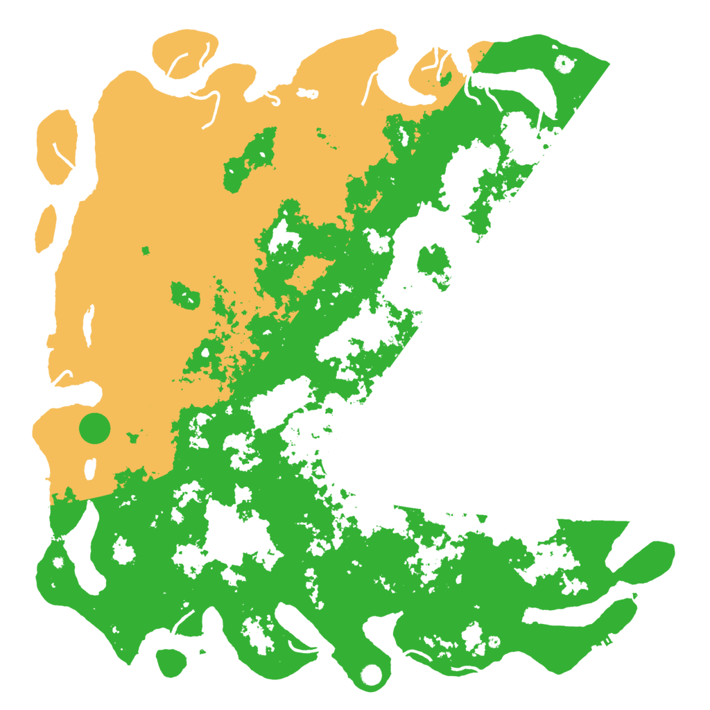 Biome Rust Map: Procedural Map, Size: 6000, Seed: 1429440344