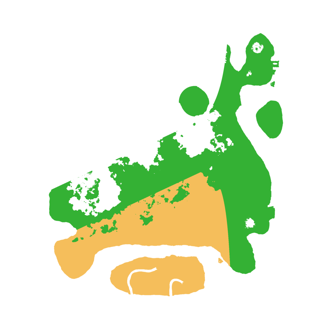 Biome Rust Map: Procedural Map, Size: 3000, Seed: 76777