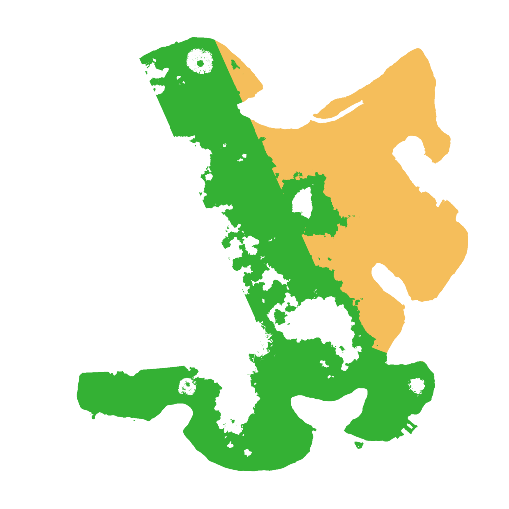 Biome Rust Map: Procedural Map, Size: 3000, Seed: 1730968