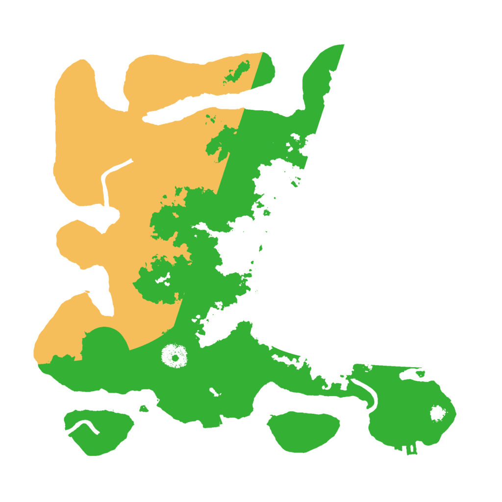 Biome Rust Map: Procedural Map, Size: 3000, Seed: 1126268966