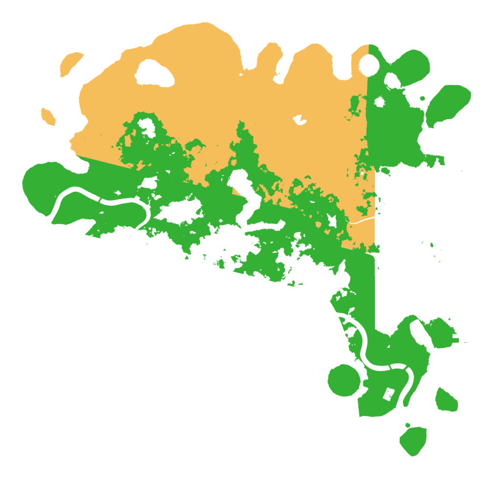 Biome Rust Map: Procedural Map, Size: 4250, Seed: 963714582