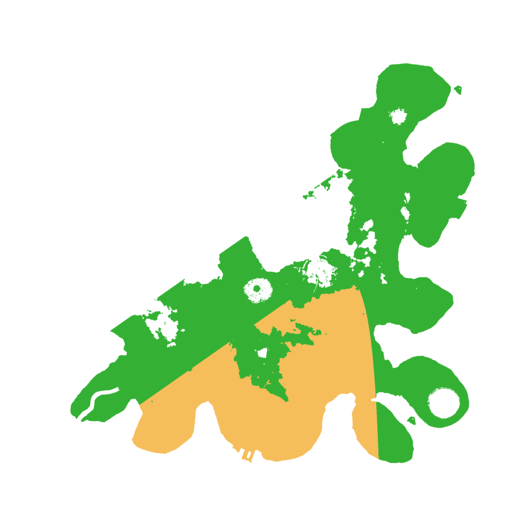 Biome Rust Map: Procedural Map, Size: 3000, Seed: 29658