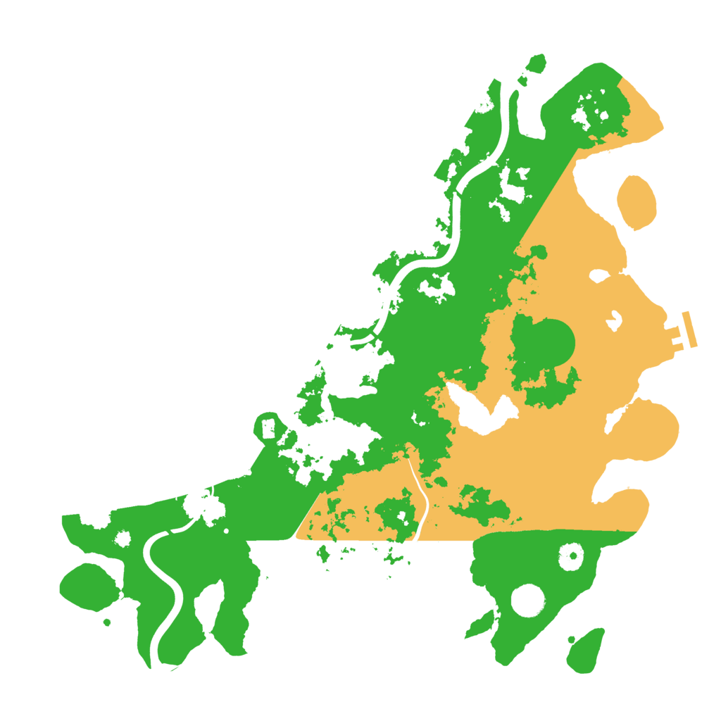 Biome Rust Map: Procedural Map, Size: 4000, Seed: 2026311454