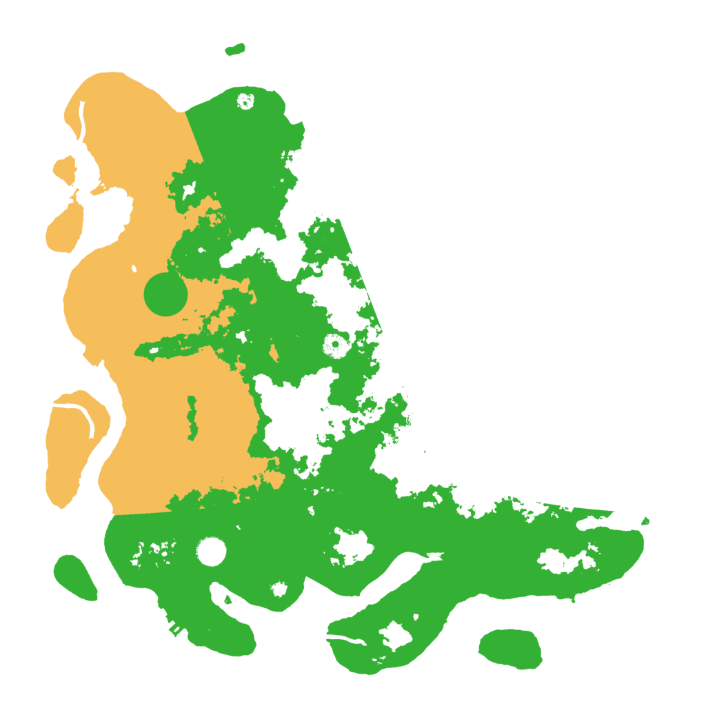 Biome Rust Map: Procedural Map, Size: 4250, Seed: 1390645099