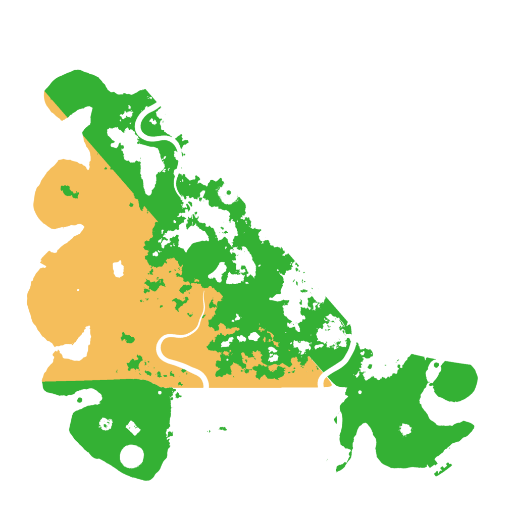 Biome Rust Map: Procedural Map, Size: 4000, Seed: 717986539