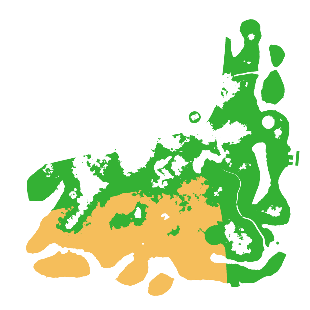 Biome Rust Map: Procedural Map, Size: 4250, Seed: 1106716910