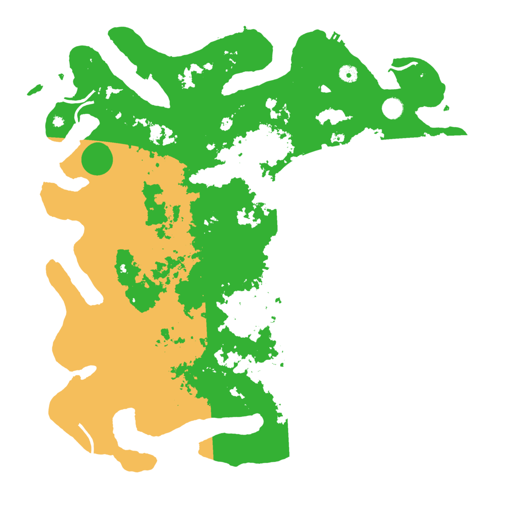 Biome Rust Map: Procedural Map, Size: 4250, Seed: 13546381