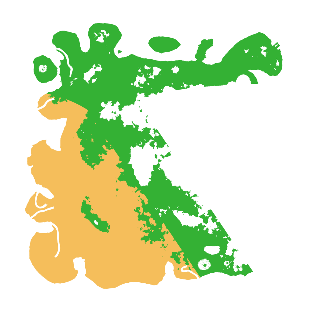 Biome Rust Map: Procedural Map, Size: 4000, Seed: 432195678