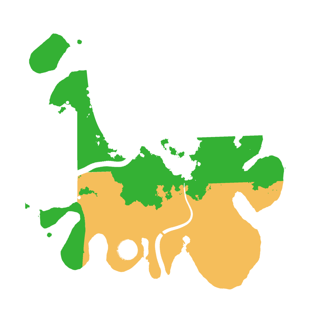 Biome Rust Map: Procedural Map, Size: 2700, Seed: 1072358148