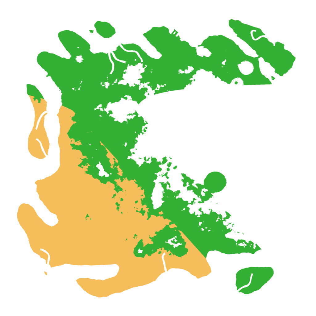 Biome Rust Map: Procedural Map, Size: 4000, Seed: 895849433