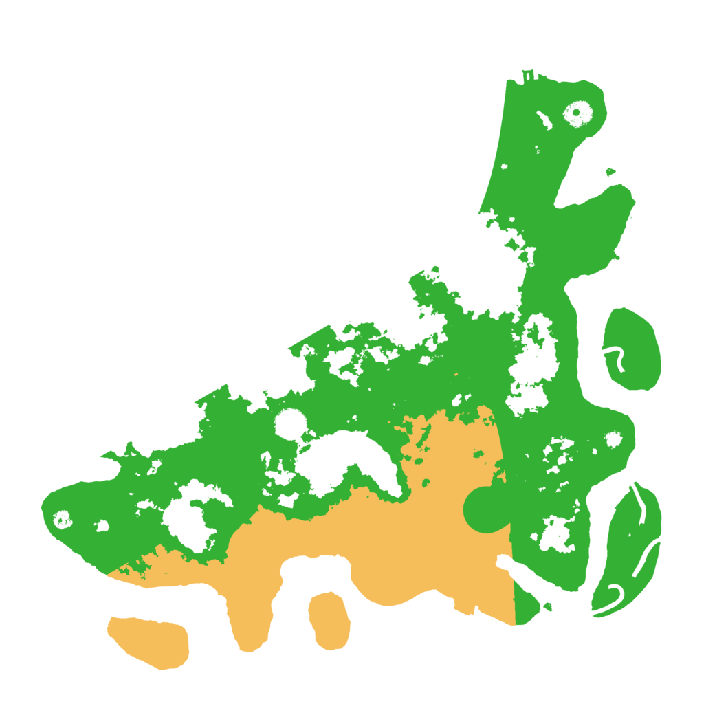 Biome Rust Map: Procedural Map, Size: 3950, Seed: 63387114