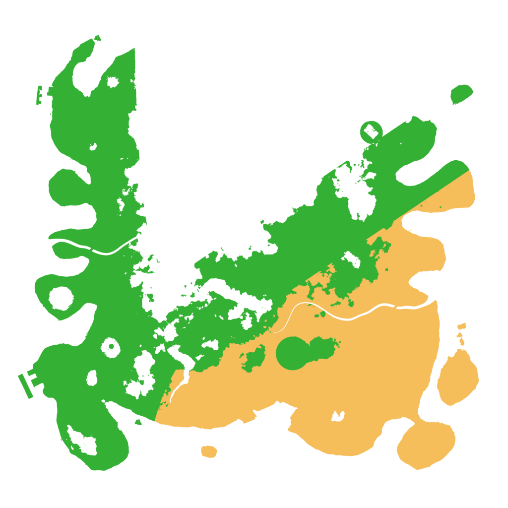 Biome Rust Map: Procedural Map, Size: 4000, Seed: 108285402