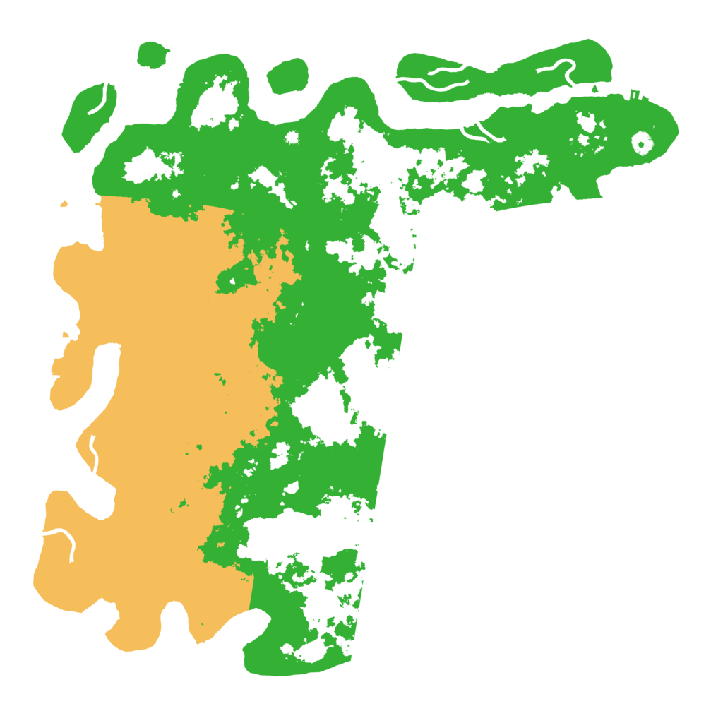 Biome Rust Map: Procedural Map, Size: 5000, Seed: 21314