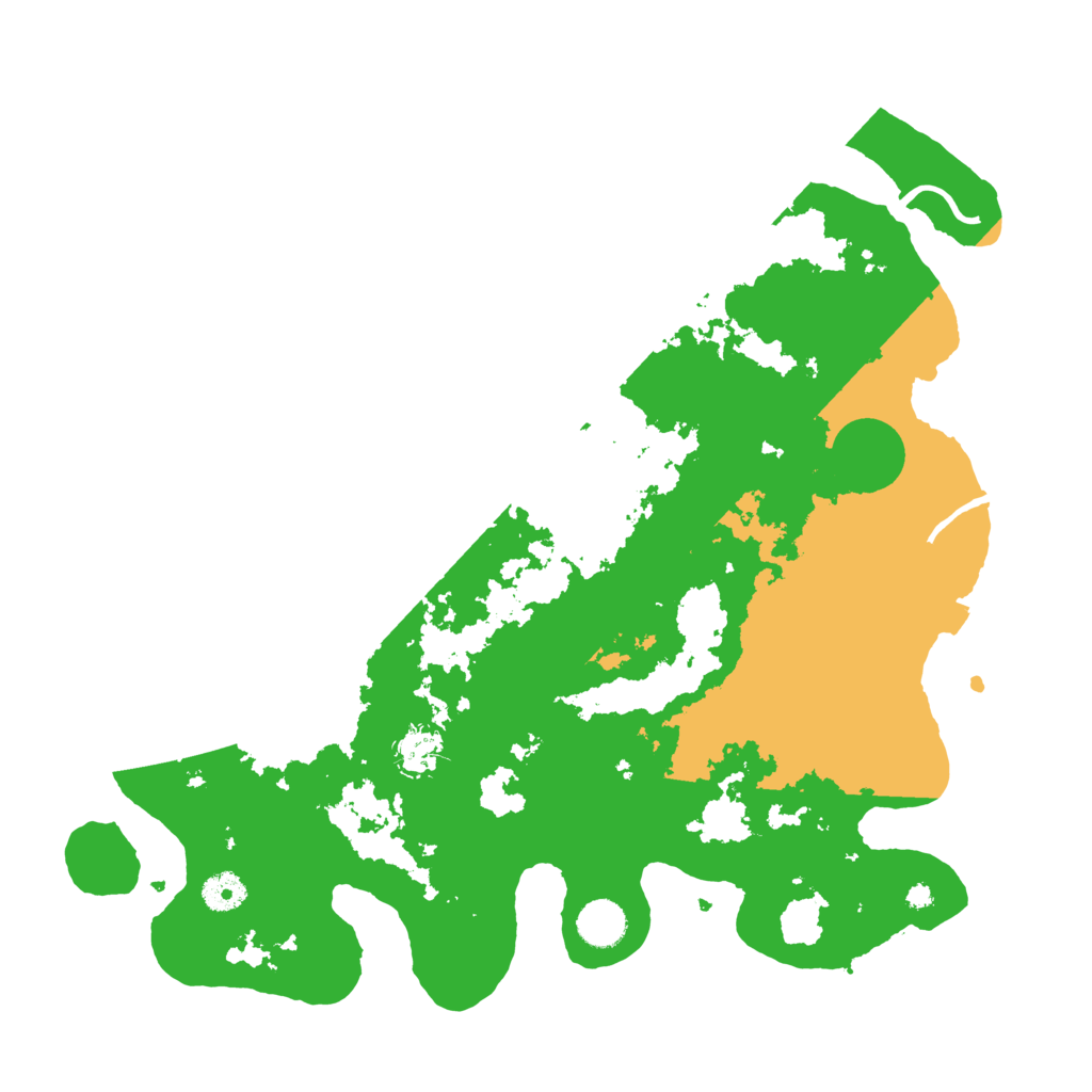Biome Rust Map: Procedural Map, Size: 4000, Seed: 20240607