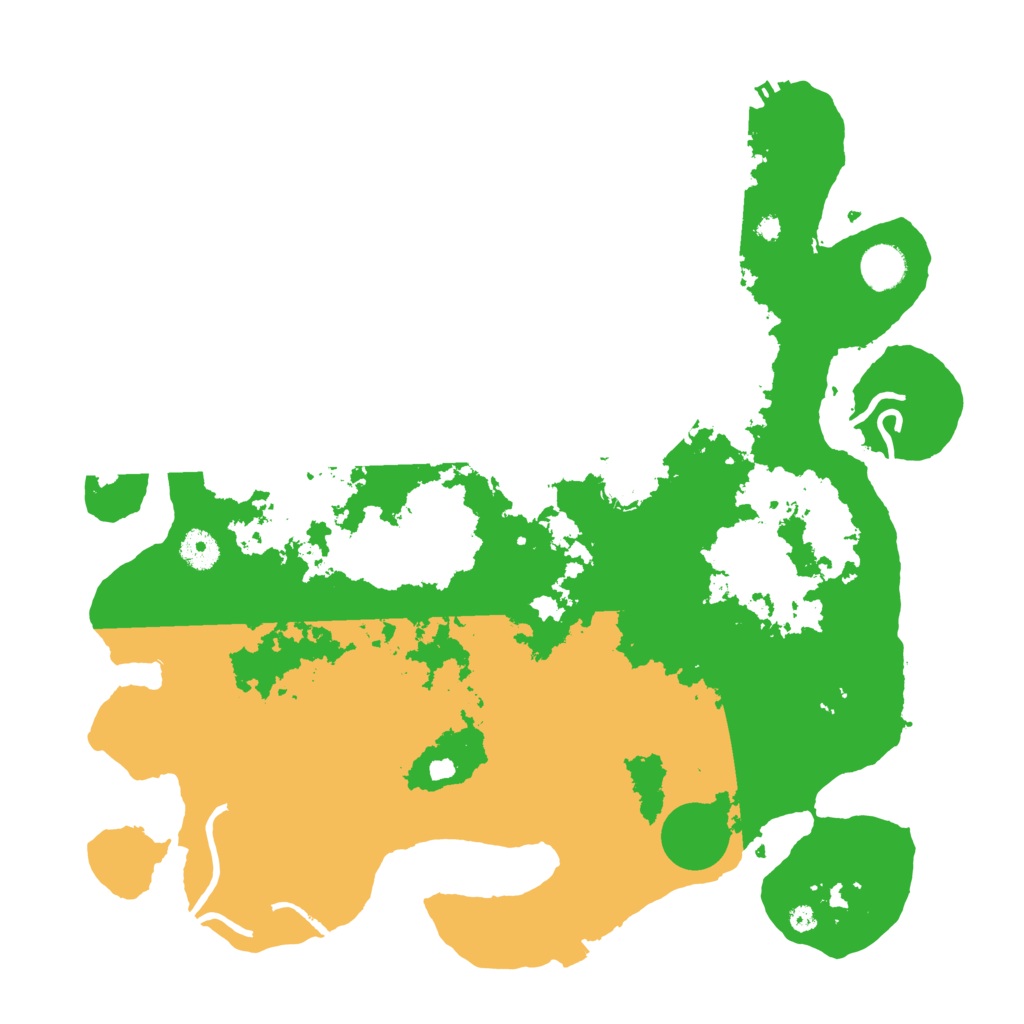 Biome Rust Map: Procedural Map, Size: 4000, Seed: 597766927