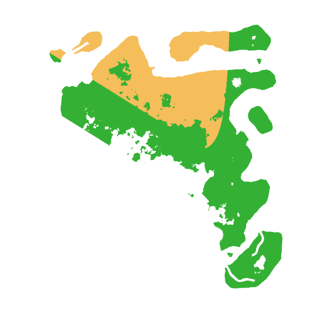 Biome Rust Map: Procedural Map, Size: 3000, Seed: 115816106