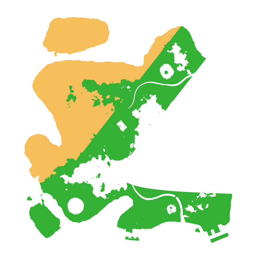 Biome Rust Map: Procedural Map, Size: 2850, Seed: 4