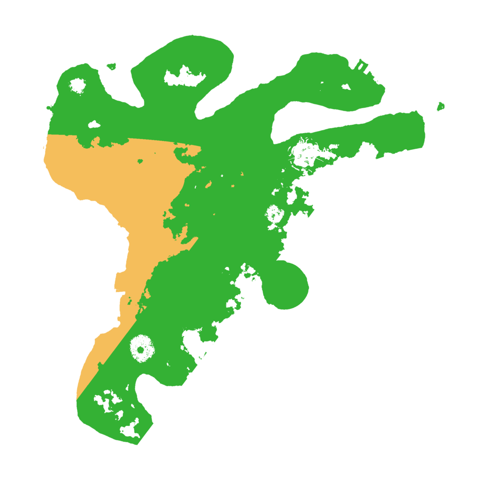 Biome Rust Map: Procedural Map, Size: 3000, Seed: 771080511