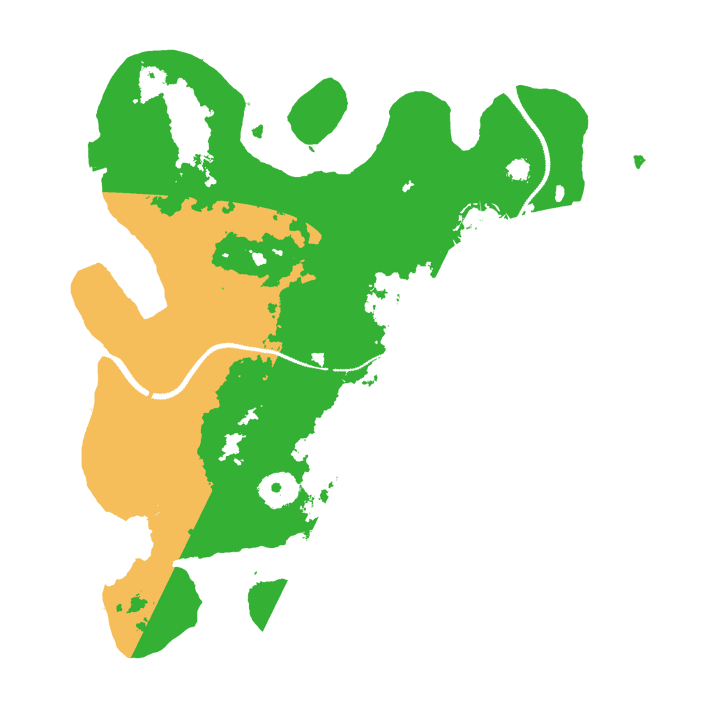 Biome Rust Map: Procedural Map, Size: 2850, Seed: 10