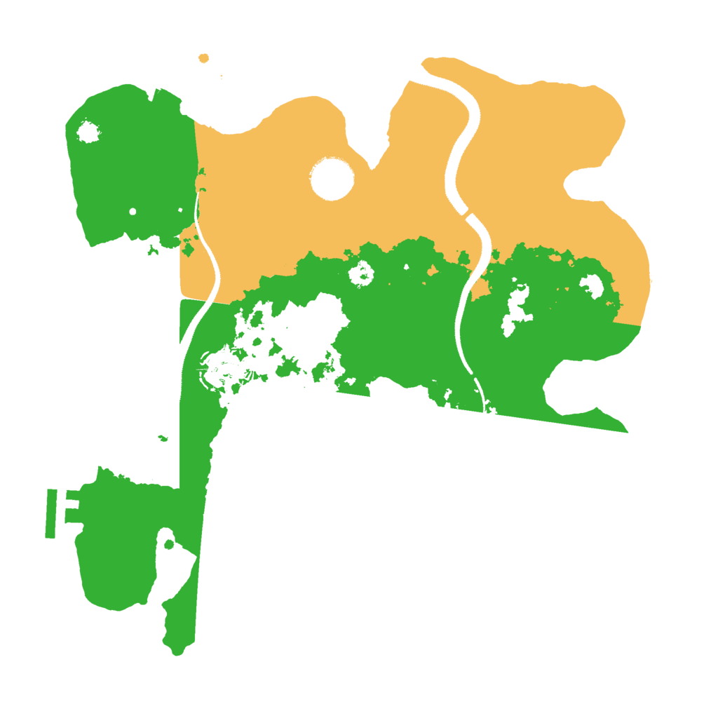 Biome Rust Map: Procedural Map, Size: 2950, Seed: 50