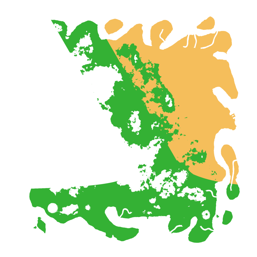 Biome Rust Map: Procedural Map, Size: 4500, Seed: 27367240