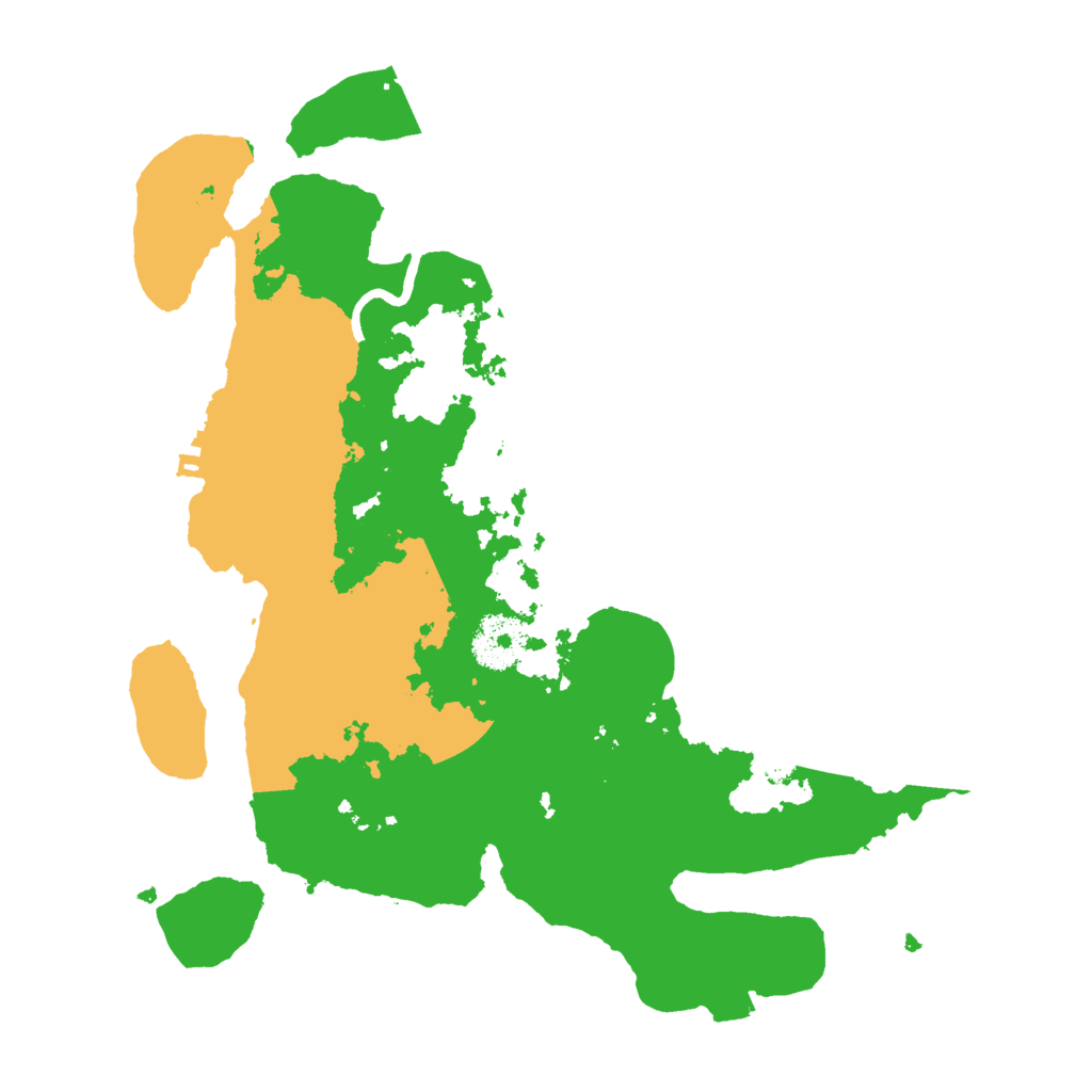 Biome Rust Map: Procedural Map, Size: 3000, Seed: 1234185681
