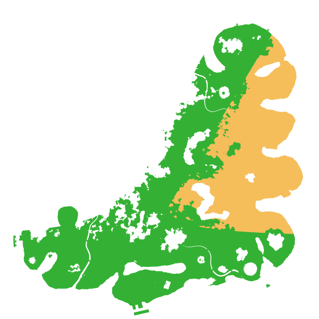 Biome Rust Map: Procedural Map, Size: 4250, Seed: 1065766674