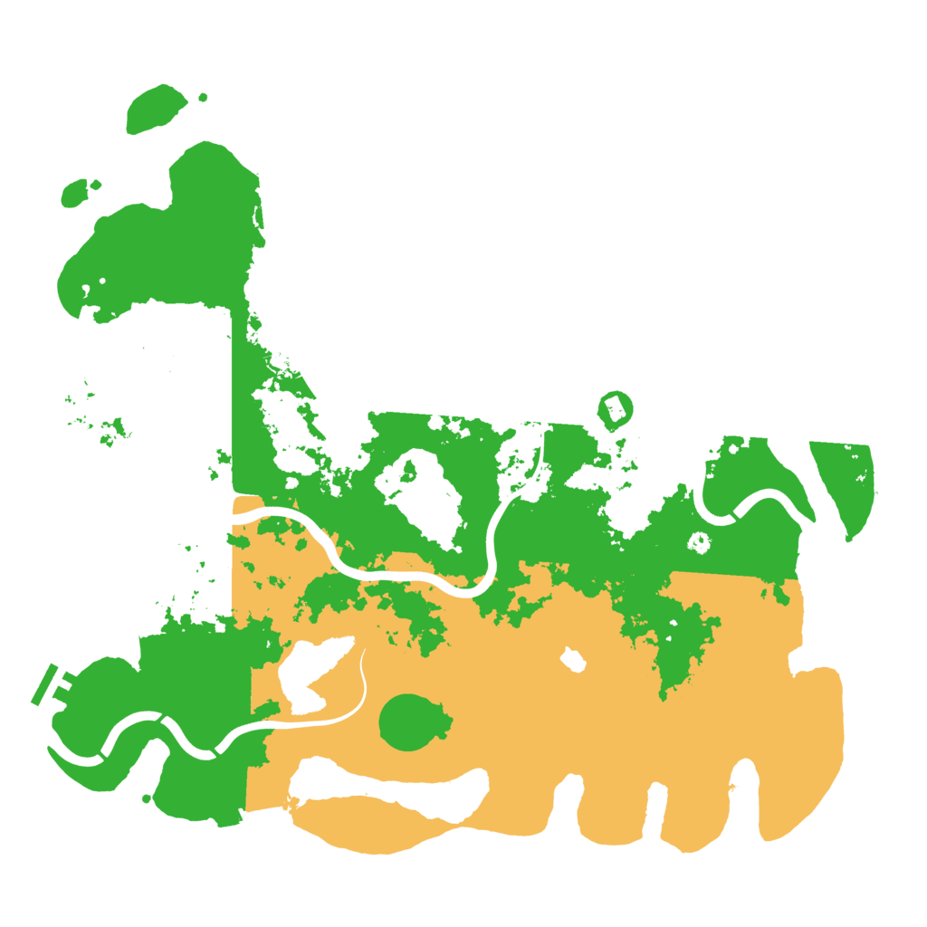 Biome Rust Map: Procedural Map, Size: 4250, Seed: 955172755