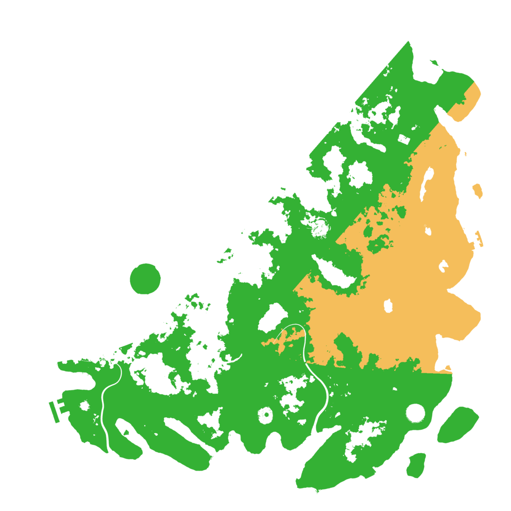 Biome Rust Map: Procedural Map, Size: 4750, Seed: 2005504191