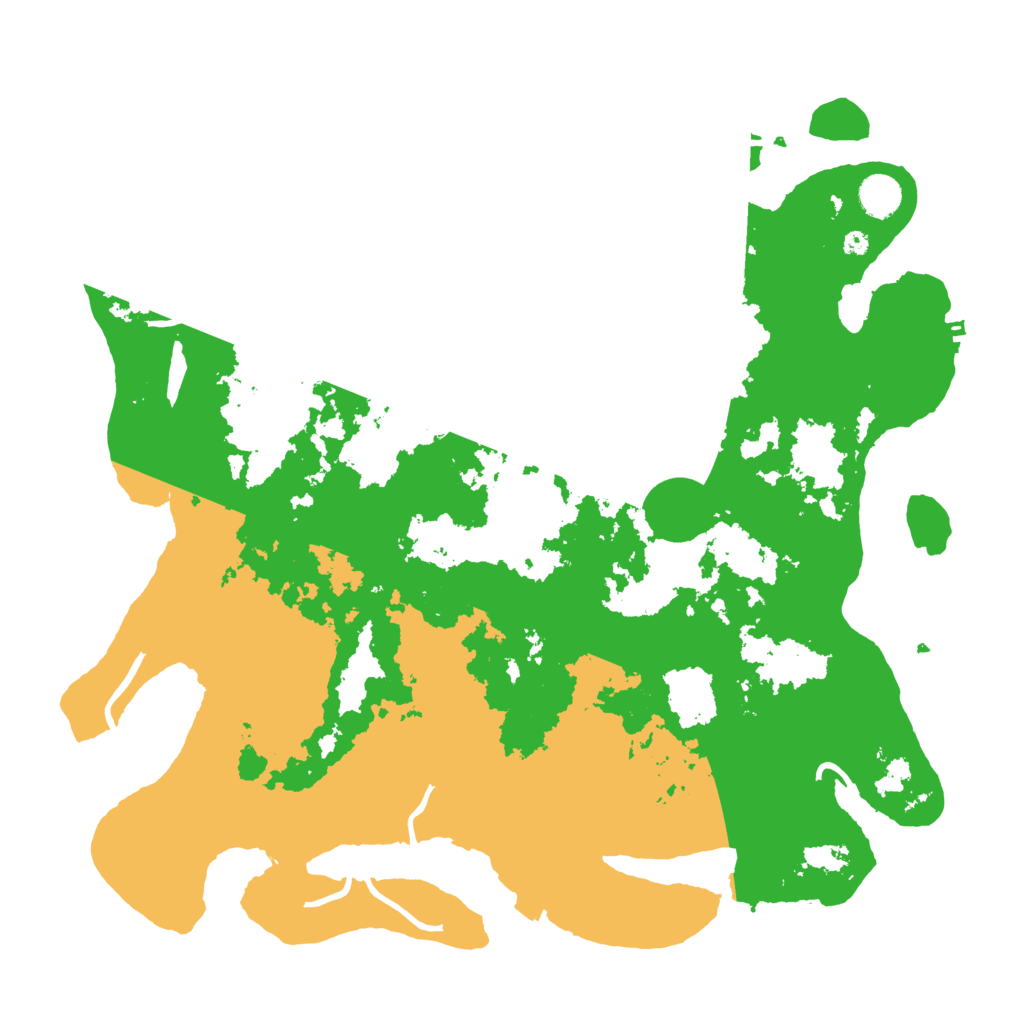 Biome Rust Map: Procedural Map, Size: 4250, Seed: 1833265891