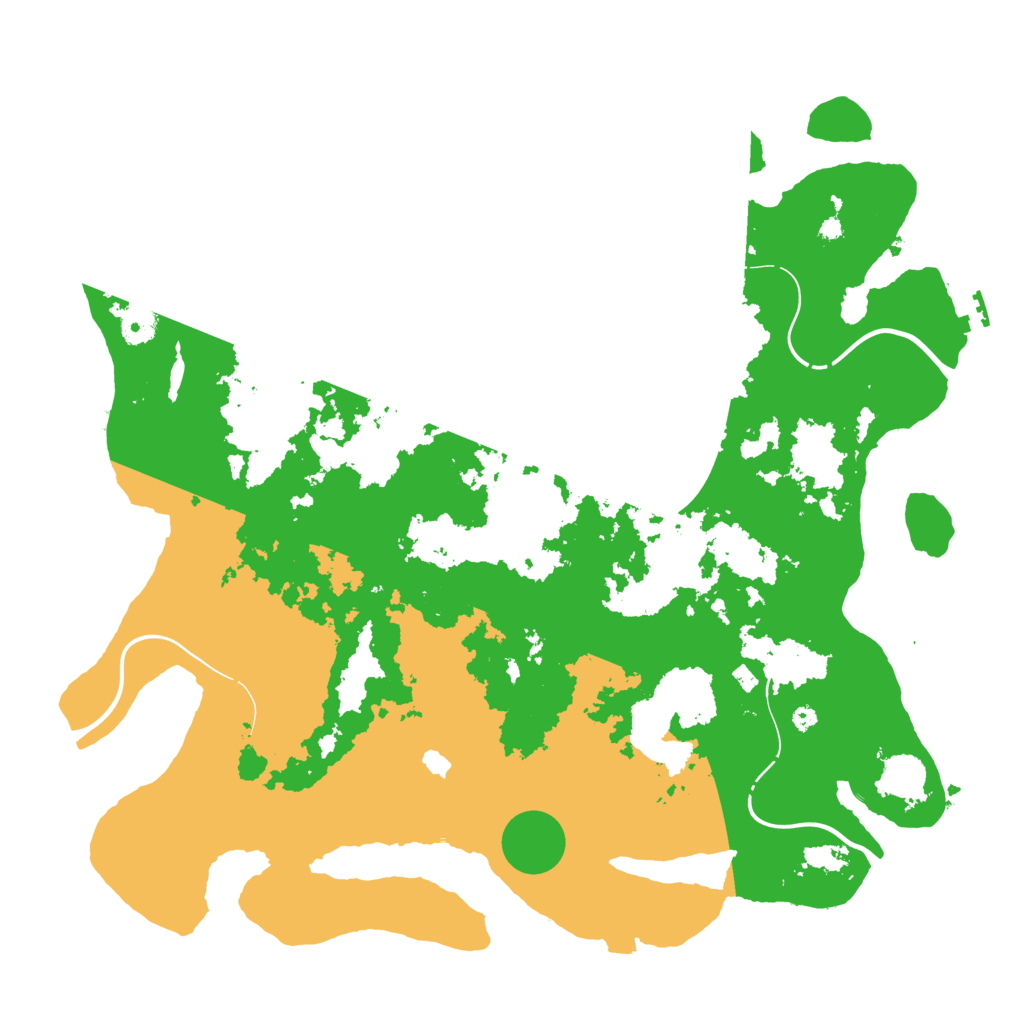 Biome Rust Map: Procedural Map, Size: 4250, Seed: 1833265891