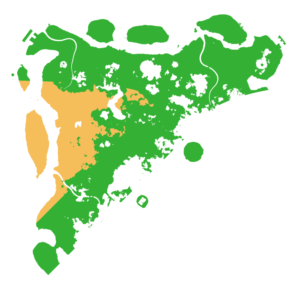 Biome Rust Map: Procedural Map, Size: 4250, Seed: 281823923