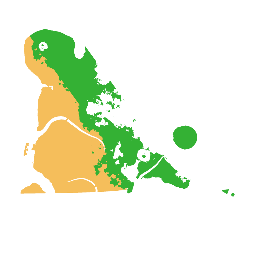 Biome Rust Map: Procedural Map, Size: 3000, Seed: 3417