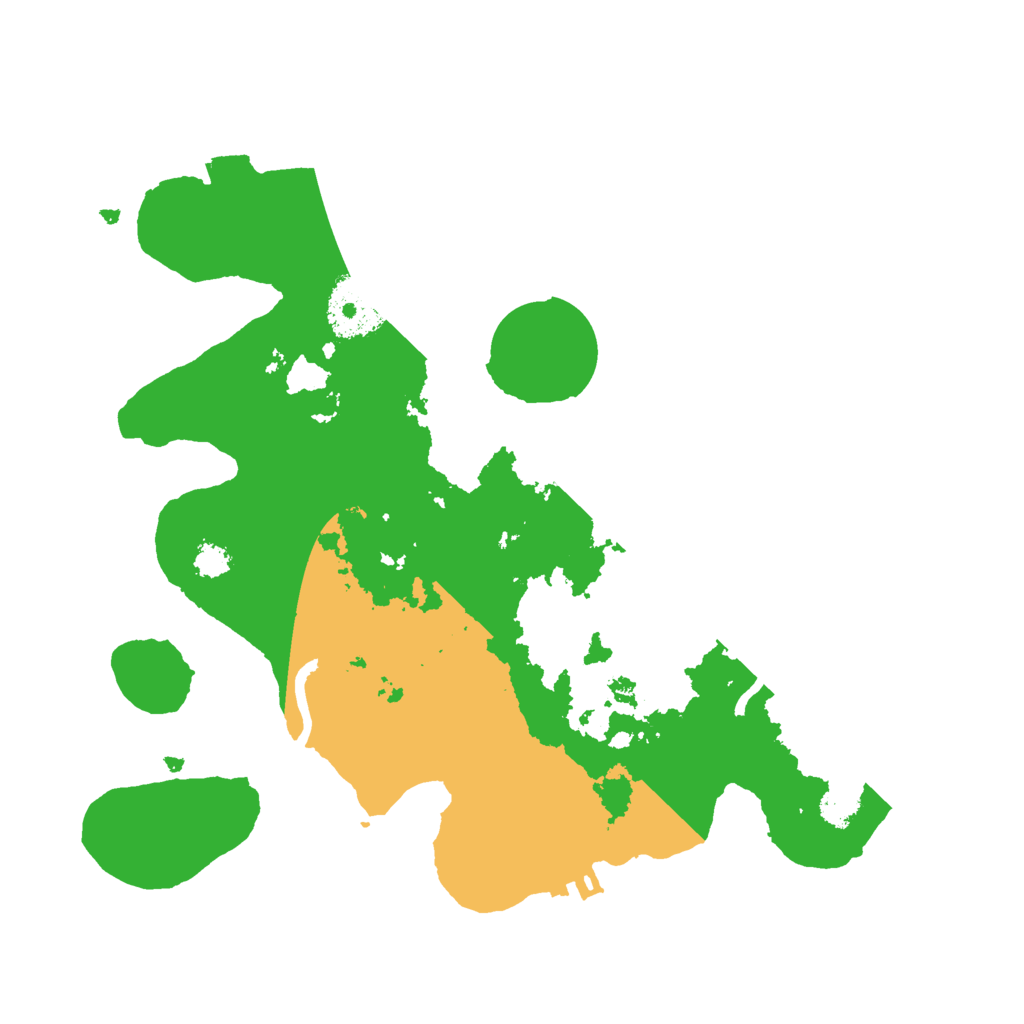Biome Rust Map: Procedural Map, Size: 2700, Seed: 119514562