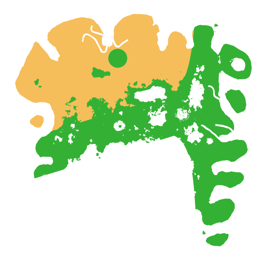 Biome Rust Map: Procedural Map, Size: 3750, Seed: 116701829