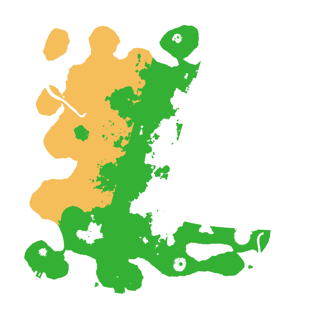 Biome Rust Map: Procedural Map, Size: 3500, Seed: 1693759630