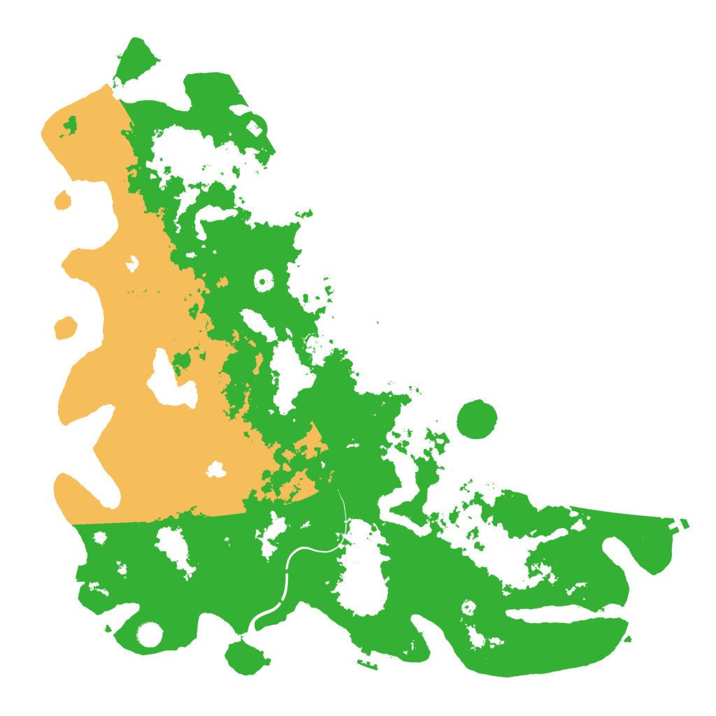 Biome Rust Map: Procedural Map, Size: 5000, Seed: 5180702