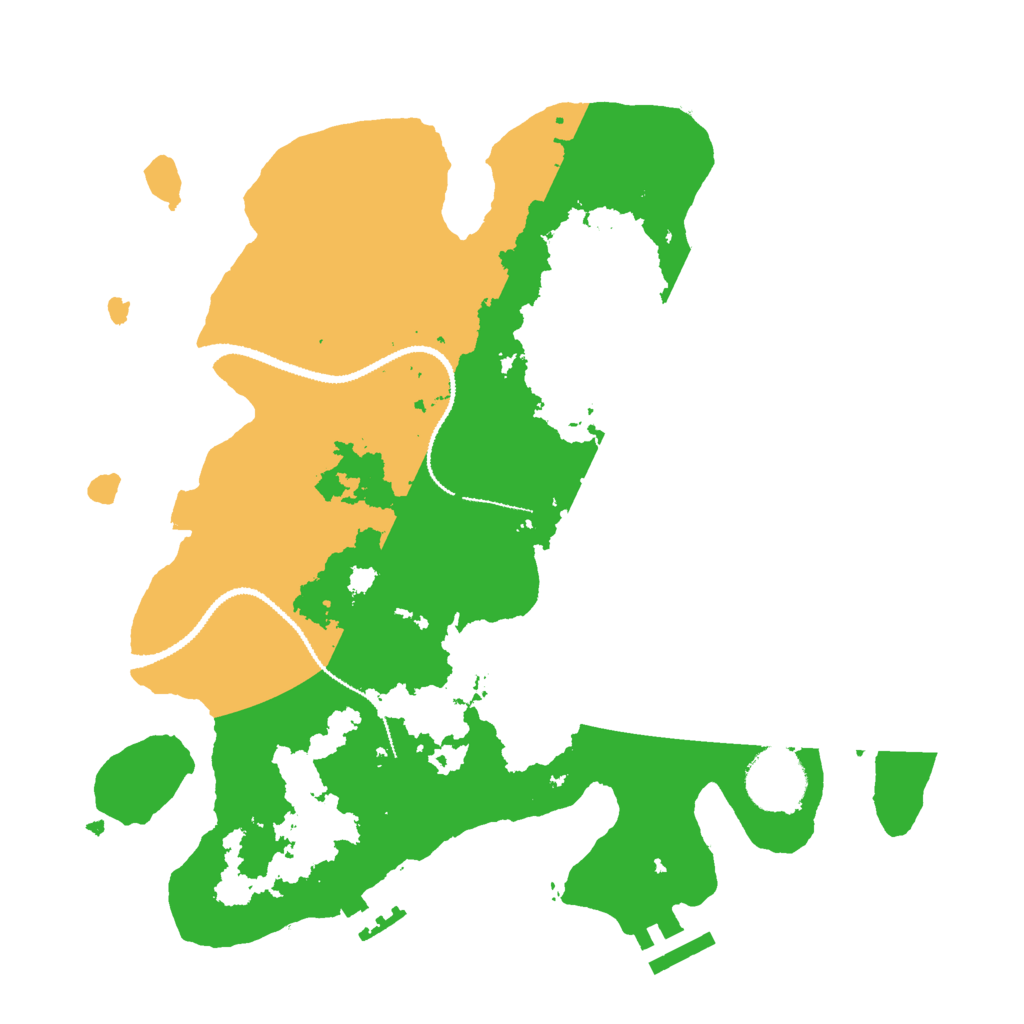 Biome Rust Map: Procedural Map, Size: 3000, Seed: 115024999