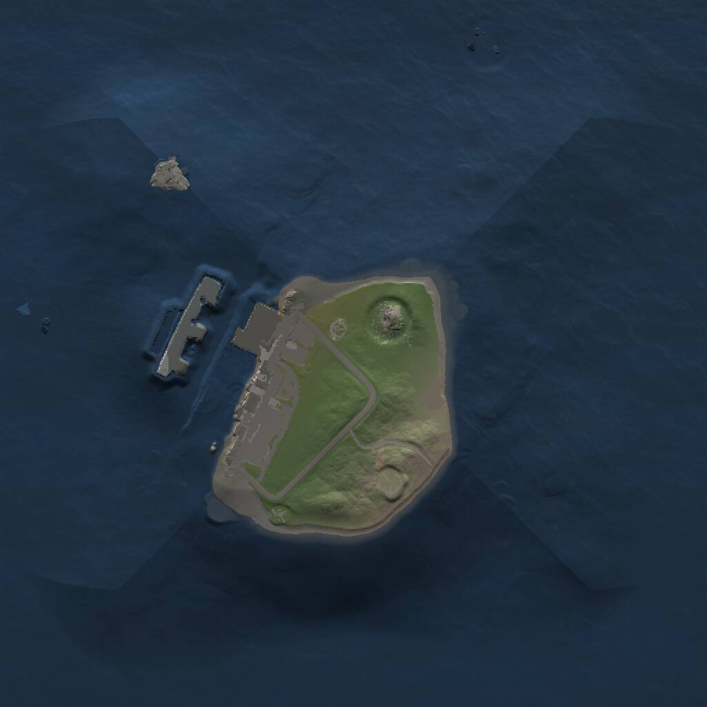 Rust Map: Procedural Map, Size: 1000, Seed: 980926718, 2 Monuments