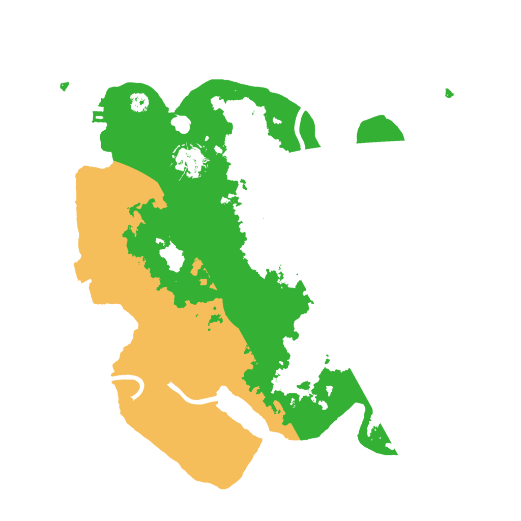 Biome Rust Map: Procedural Map, Size: 2800, Seed: 586