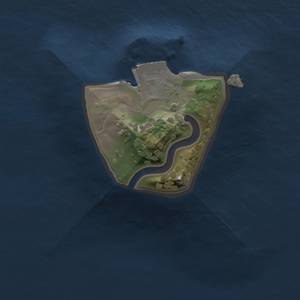 Thumbnail Rust Map: Procedural Map, Size: 1000, Seed: 1438946325, 3 Monuments