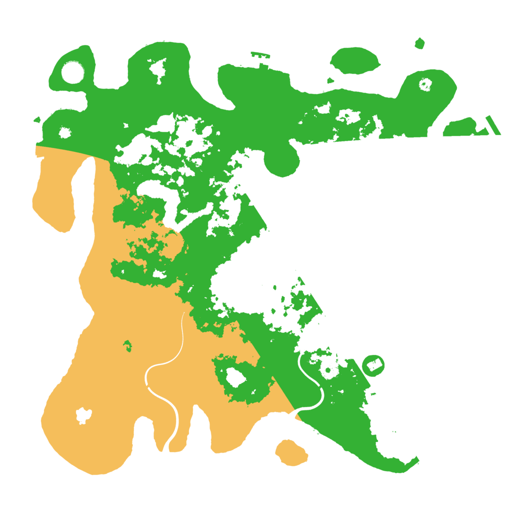 Biome Rust Map: Procedural Map, Size: 4000, Seed: 1231929215