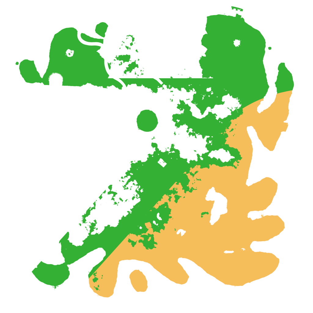 Biome Rust Map: Procedural Map, Size: 4000, Seed: 14099