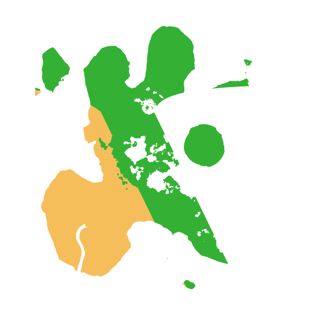 Biome Rust Map: Procedural Map, Size: 2200, Seed: 83