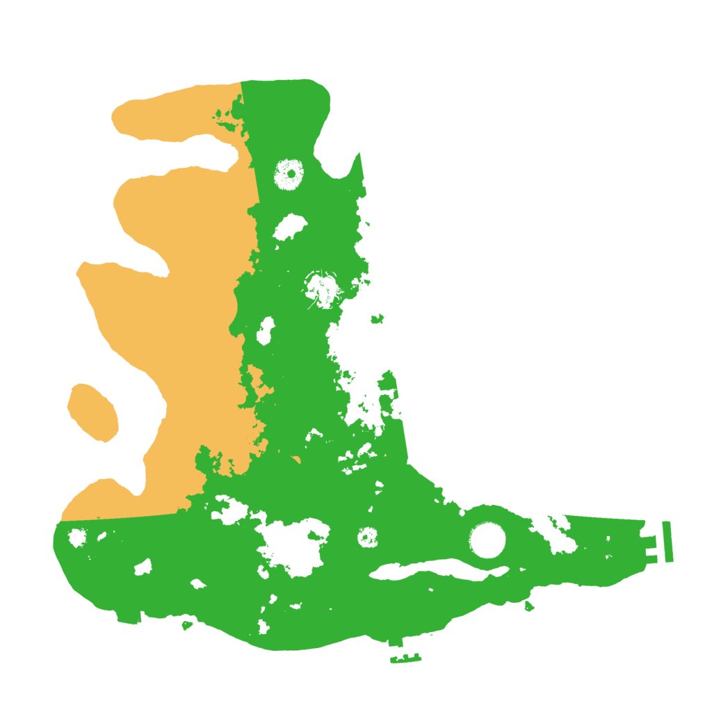 Biome Rust Map: Procedural Map, Size: 3500, Seed: 1702964607